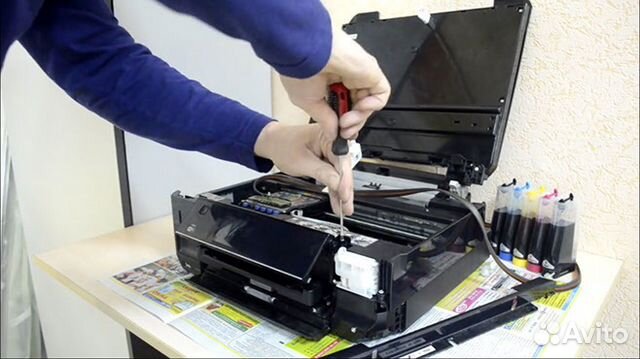 Ремонт струйных принтеров epson Ремонт струйных принтеров epson