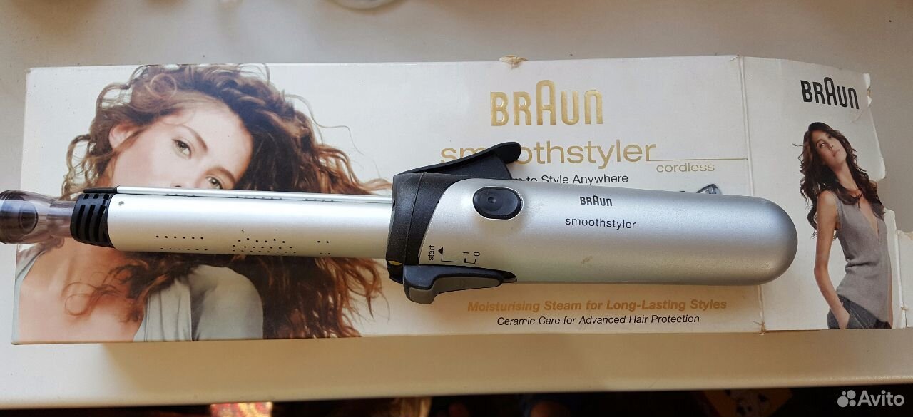 Борк стайлер для волос. Щипцы Braun c31 Smoothstyler Cordless.