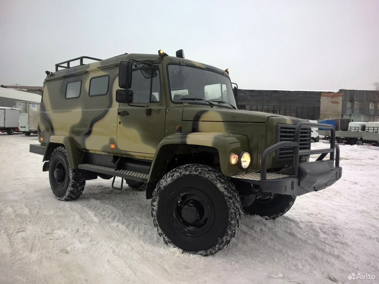 Автомобиль ГАЗ 330811 Вепрь