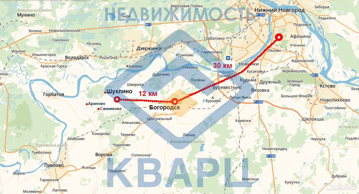 Дуденево нижегородская область карта