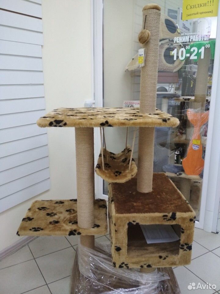 Большой Комплекс когтеточка для кошек купить на Зозу.ру - фотография № 2