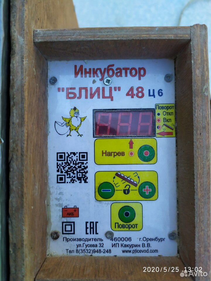 Инкубатор "Блиц 48" цифровой купить на Зозу.ру - фотография № 1