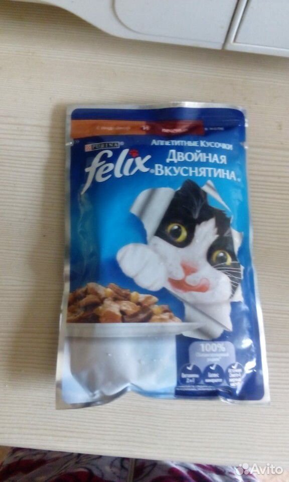 Корм для кошек" Феликс" купить на Зозу.ру - фотография № 2