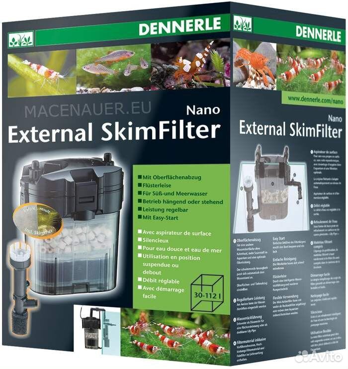 Внешний фильтр Dennerle Nano External SkimFilter