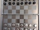 Шахматы-шашки дорожные магнитные, б/у объявление продам