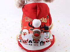 Рождественский костюм для маленьких собак, XS
