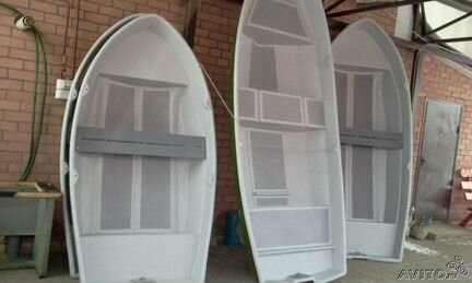 Пластиковые новые, моторные лодки Афалина