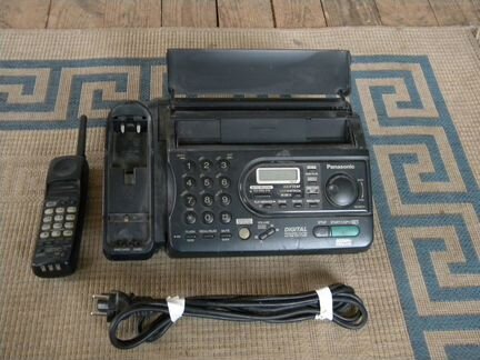 Телефон-Факс с радиотрубкой Panasonic KX-FTC47BX