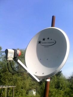 Установка спутниковых и эфирных антенн цифровое тв