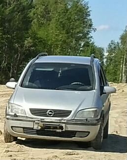 Opel Zafira 2.2 AT, 2002, 295 000 км