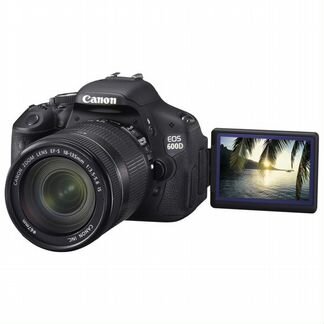 Фотоаппарат Фотоаппарат зеркальный Canon EOS 600D