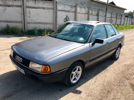 Audi 80 1.6 МТ, 1990, седан