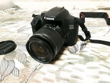 Canon EOS 1300D +сумка+SD карта+зарядка+документы