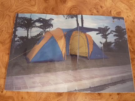 Большая 2х комнатная палатка Новая