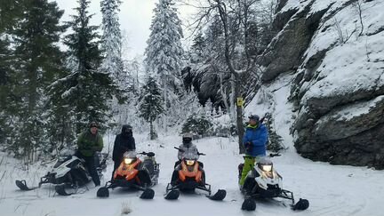 Тур на Шунут на снегоходах