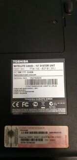 Ноутбук toshiba L650D-157