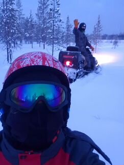 Аренда снегохода с экипировкой и инструктором