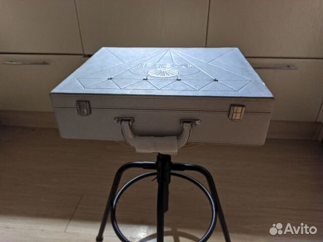 Мини-чемодан 50-х гг. СССР+ интерьерная тумба-кейс