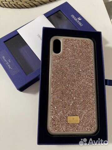 Чехол на iPhone xs max со Swarowski (оригинал)