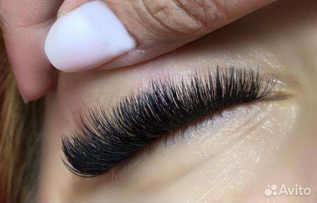 Наращивание ресниц на дому