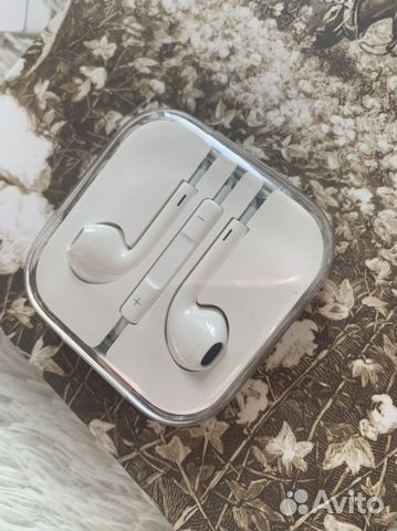 Наушники apple earpods проводные новые