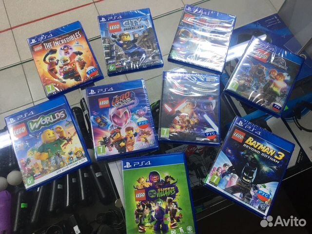 Детские игры lego для PS4