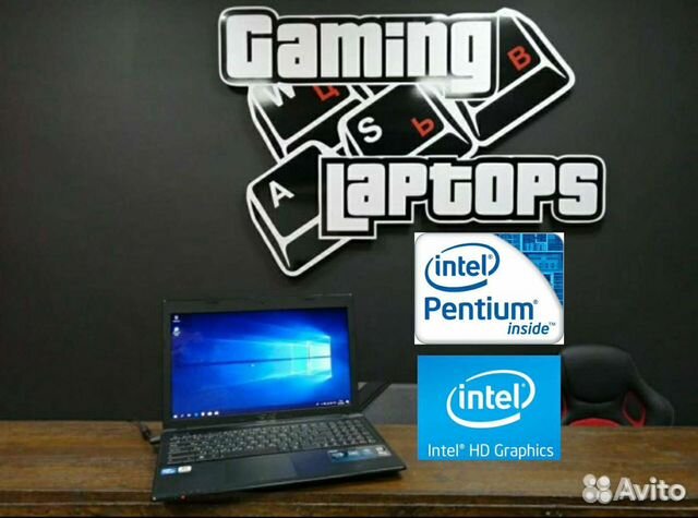 Мощный ноутбук для работы и учёбы Pen.2020/4Gb/120