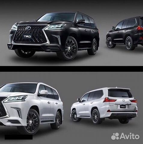 Обвес на lexus lx 570 W795