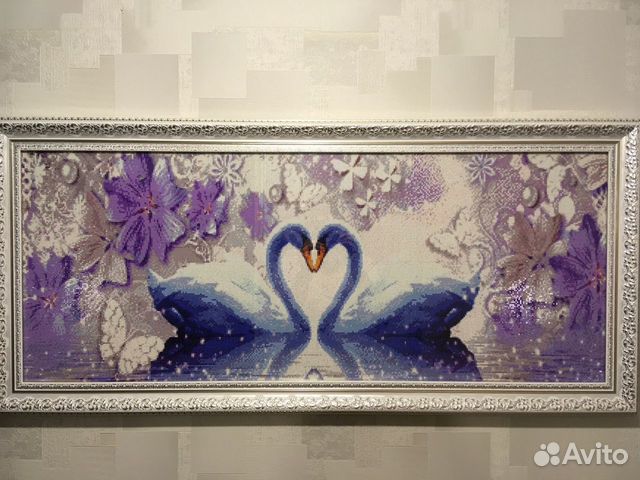 Картина Лебеди