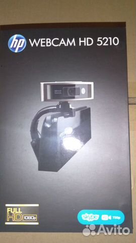 Веб-камера HP Webcam HD 5210 В подарочной коробке
