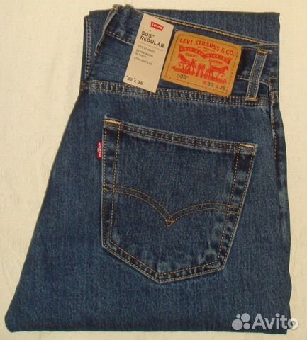 Levis 505 Dark Wash 32x36 купить в 
