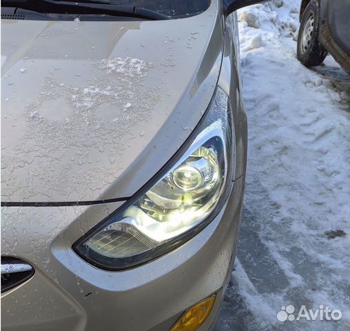 Линзы Ксенон Солярис hyundai