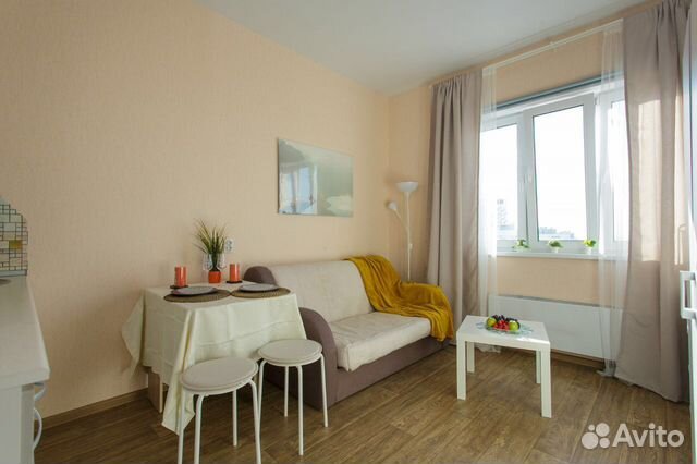 

Квартира-студия, 21 м², 1 кровать