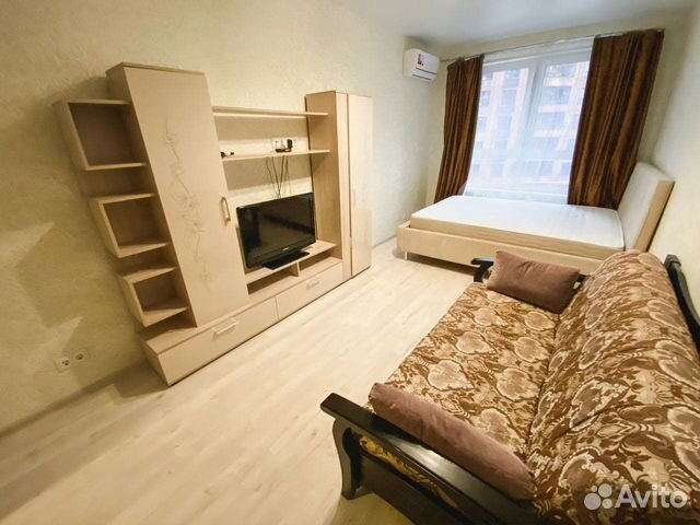

1-к. квартира, 40 м², 2 кровати