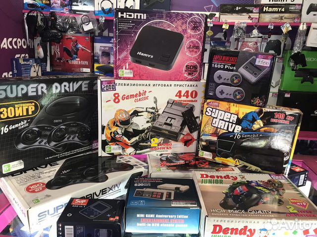 Sega, Dendy, Hamy с Играми Гарантия