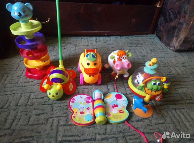 Развивающие игрушки пакетом