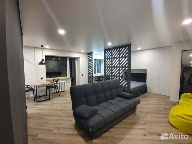 

Квартира-студия, 42 м², 2 кровати
