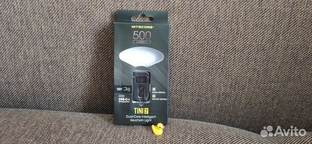 Фонарик nitecore tini 2 c oled дисплеем