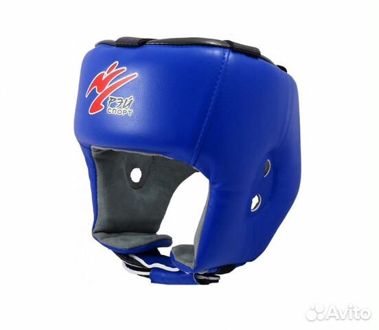 Шлем для единоборств открытый Рэй-Спорт р.S синий