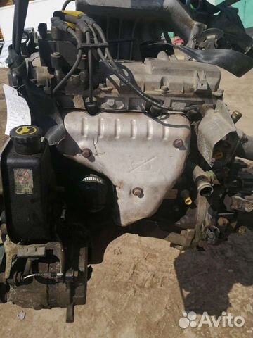 Двигатель Рено Симбол / Логан 1,6 бензин K7M