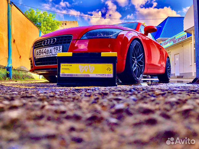 Аккумулятор на Audi TT 2.5T с установкой