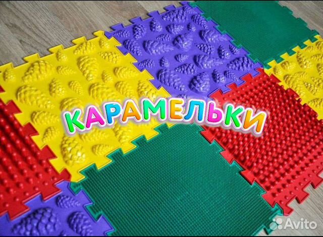 Массажный коврик орто пазл