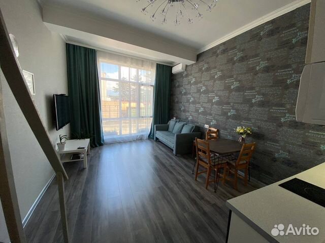 

Квартира-студия, 30 м², 2 кровати