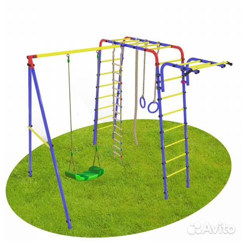 Уличный спортивный комплекс с Качелей