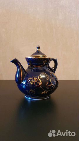 Заварочный чайник Султан гжель кобальт