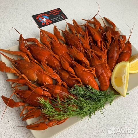 Живые и Вареные раки