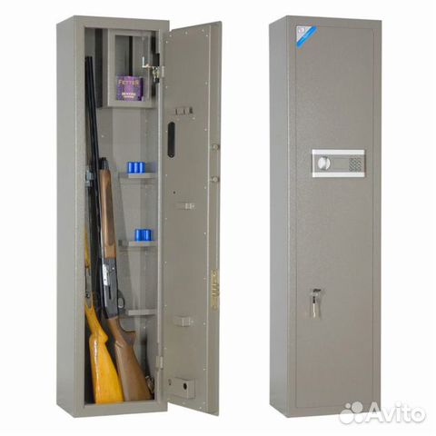 Сейф оружейный с электронным замком. Сталь 2 мм