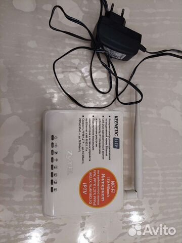 Роутер Zyxel keenetic lite