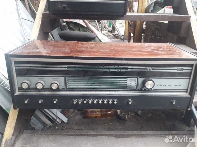 Радиола Эстония 006 стерео приемник и проигрывател