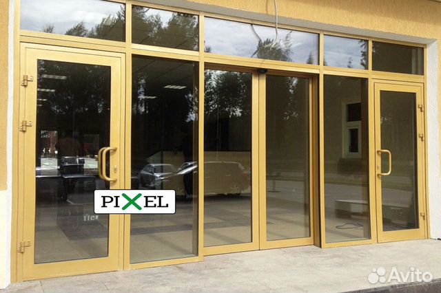 Раздвижные автоматические двери